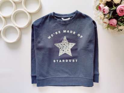 7 лет, рост 122 Свитшот со звездой