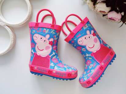 22 (14 см) Гумові чобітки для дівчинки