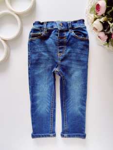 12,18 міс, зріст 86 Стрейчові джинси для хлопчика