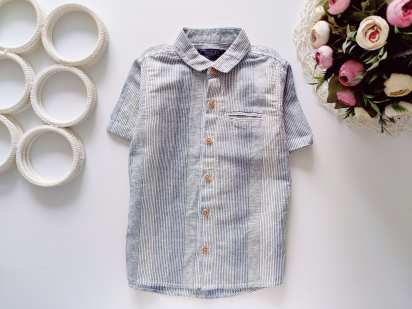 3,4 года, рост 104 Рубашка для мальчика