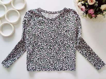 11 років, зріст 152 Квітковий реглан