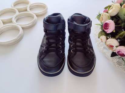 34 (22 см) Шкіряні хайтопи