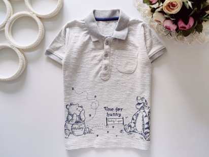 12,18 міс, зріст 86 Поло з ведмедиком