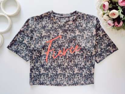 12,13 років, зріст 152-165 Нова укорочена футболка