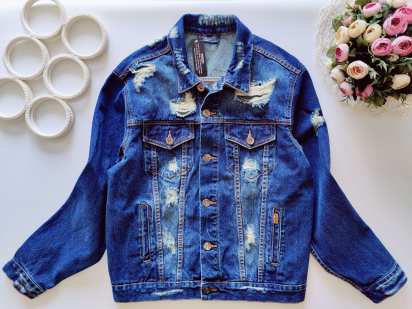 М-ка Нова модна рвана чоловіча джинсівка Montana