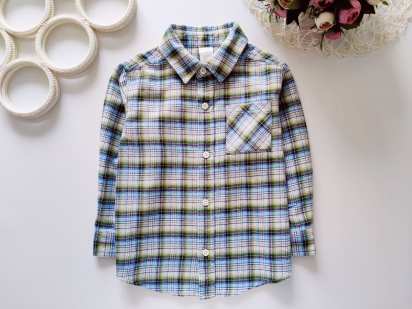 3 года, рост 98 Теплая рубашка
