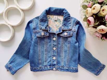 2,3 года, рост 92,98 Джинсовка для девочки