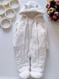 3,6 міс, зріст 62,68 Теплий демі комбінезон на синтепоні