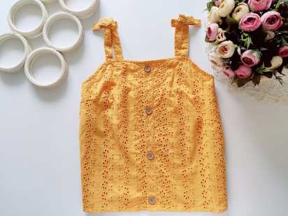 11,12 років, зріст 152 Нова гірчична майка