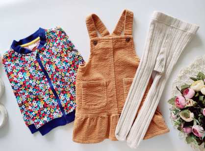 12,18 мес, рост 86 Кофта, сарафан с колготами