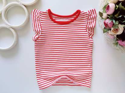 12,18 мес, рост 80,86 Полосатая футболка