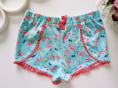 4,5 років, зріст 104,110 Шорти з фламінго