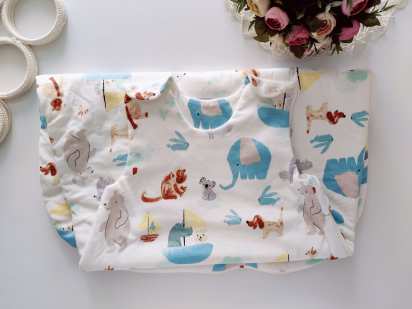 1,5-3 года, Новый спальный мешок с животныіми