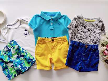 6,9 міс Шорти з футболками для малюка