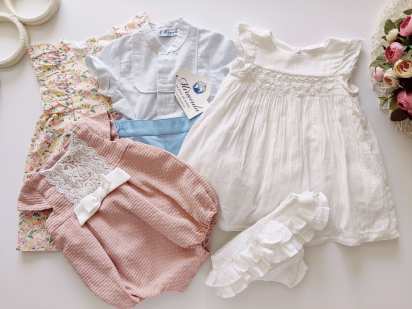 6,9 мес Новый летний ромпер и платье детские