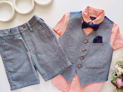 2,3 года, рост 98 Нарядный летний костюм