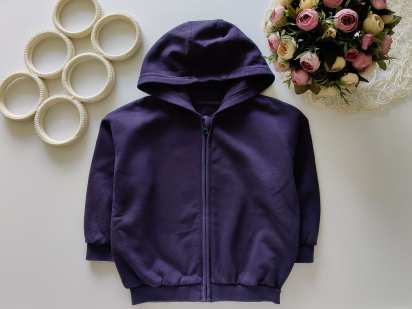 2,3 года, рост 92,98 Теплая кофта на молнии (2)