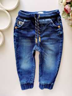 12,18 міс, зріст 86 Джинси на резинці