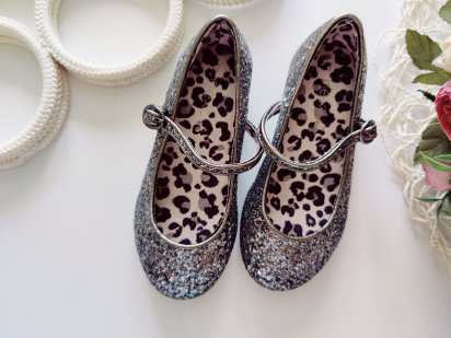 26 (17 см) Нові блискучі дитячі туфлі