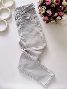 11,12 років, зріст 152 Сірі джинси