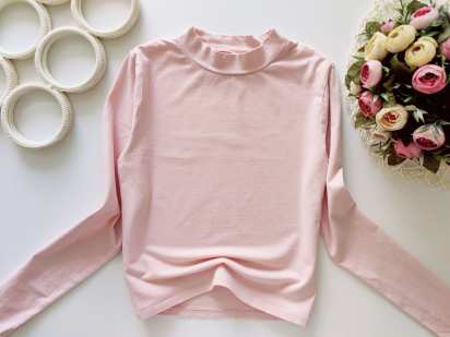 14,15 років, зріст 164,170 Пудрова трикотажна стрейчева кофточка