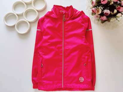 10 років, зріст 140 Яскрава рожева вітровка GTS sports