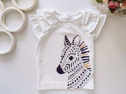 12,18 міс, зріст 86 Красива дитяча футболка