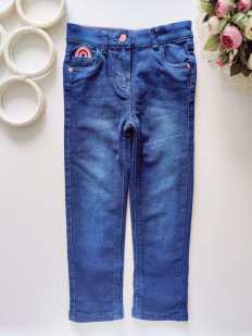 4 роки, зріст 104 Утеплені джинси