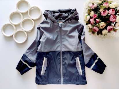 4,6 років, зріст 110,116 Куртка на флісі непромокайка