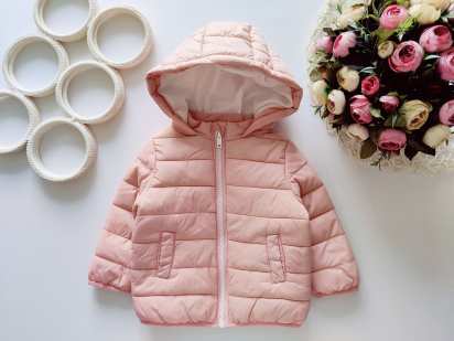 6,9 міс, зріст 74 Демісезонна куртоска на синтепоні