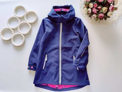 5,6 лет, рост 110,116 Деми курка Soft Shelll