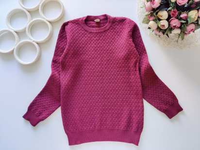 8 років, зріст 128 Свитер машинної в'язки