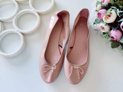 41 (26,5 см) Лакові балетки жіночі