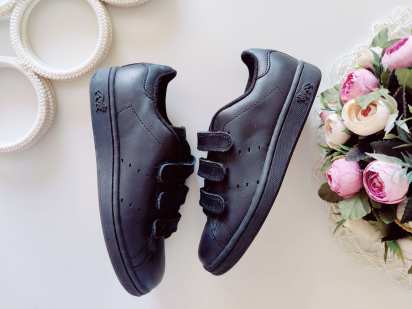 35,5 (22,5 см) Шкіряні кросівки на липучках