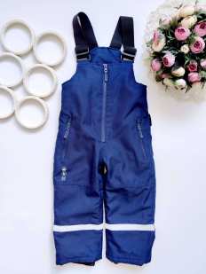 3 роки, зріст 98 Дитячий зимовий напівкомбінезон