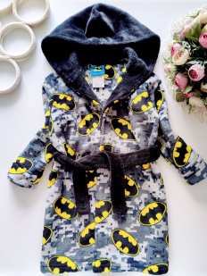 3 года, рост 98 Халат бэтмен