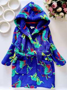 2,3 года, рост 98 Халат в динозаврах