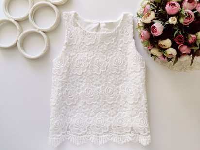 9,10 років, зріст 140 Ажурна блузочка