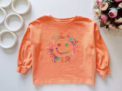 4 роки, зріст 104 Щільний лонгслів оверсайз