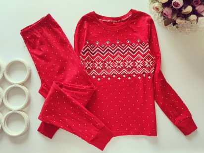 9,10 лет, рост 134,140 Трикотажная пижама