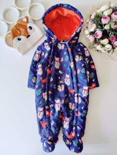 3,6 міс Демісезонний комбінезон з шапкою
