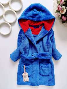 12,18 мес, рост 83 Детский халат мальчику