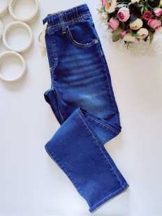 12,13 років, зріст 145,152 М'які джинси на резинці