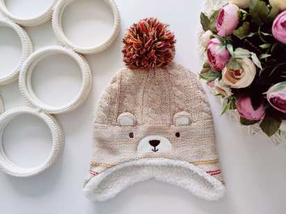 3,6 міс, Тепла зимова шапка