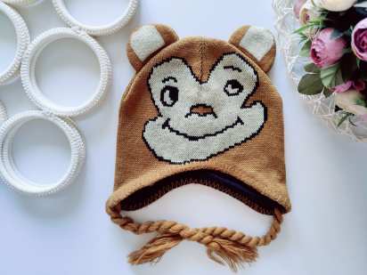 3-5 років, Тепла шапка на флісі