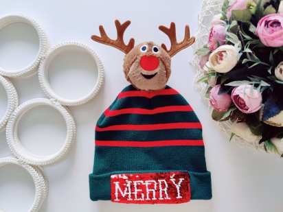 4,8 років, Новорічна дитяча шапка