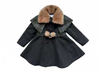 5,6 лет, рост 110,116 Теплое пальто