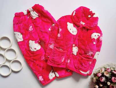 5-7 років, Теплий зимовий костюм на синтепоні (толстовка)