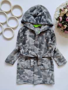 3,4 года, рост 104 Камуфляжный халат