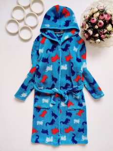 12 років, зріст 152 Халат у динозаврах